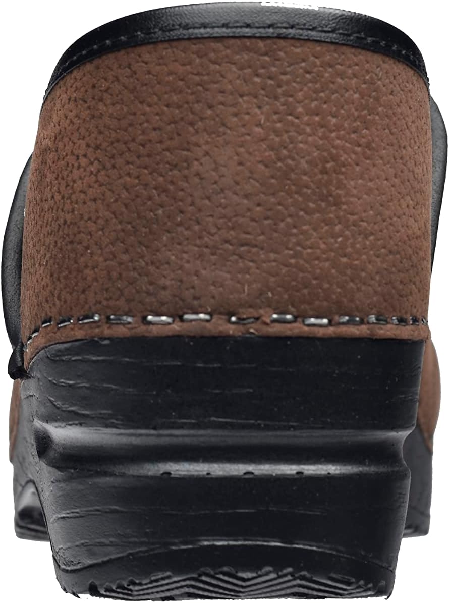 Sanita Women's Professional Oil Closed Leather Clog view 3