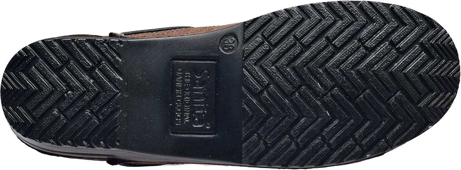 Sanita Women's Professional Oil Closed Leather Clog view 4
