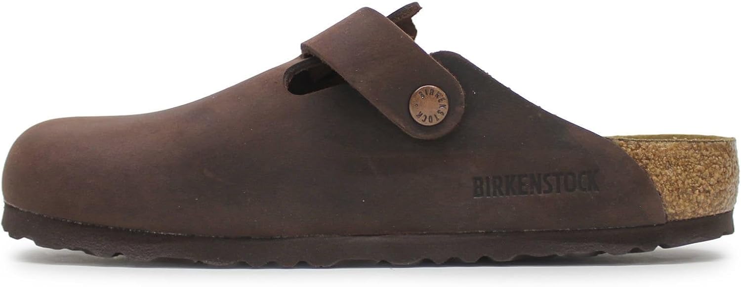 Birkenstock Unisex Boston Soft Footbed, Habana Oiled Leather, 43 M EU view 2