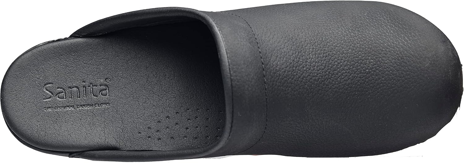 Sanita Sonja Textured Oiled Leather Professional Women's Clog view 5
