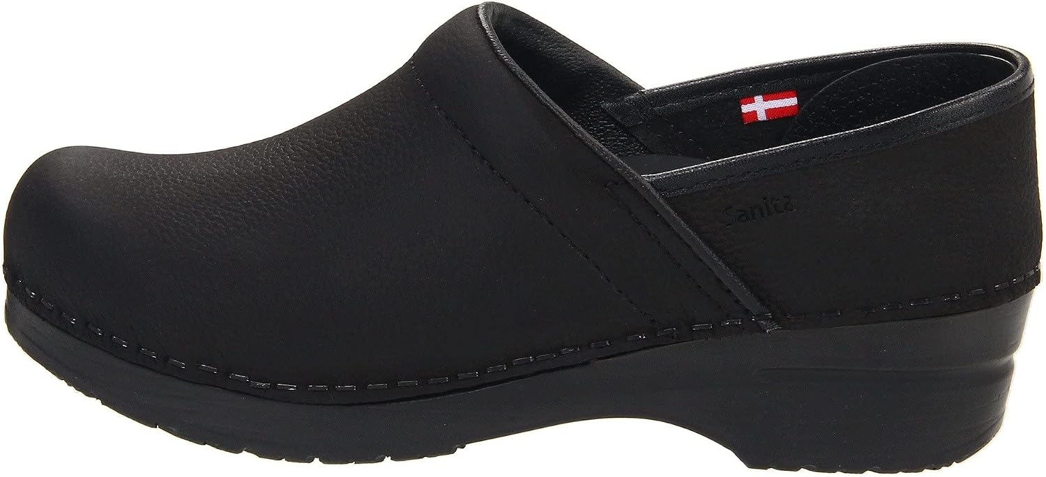 Sanita Pro Textured Oiled Wide Professional Clogs for Women view 5