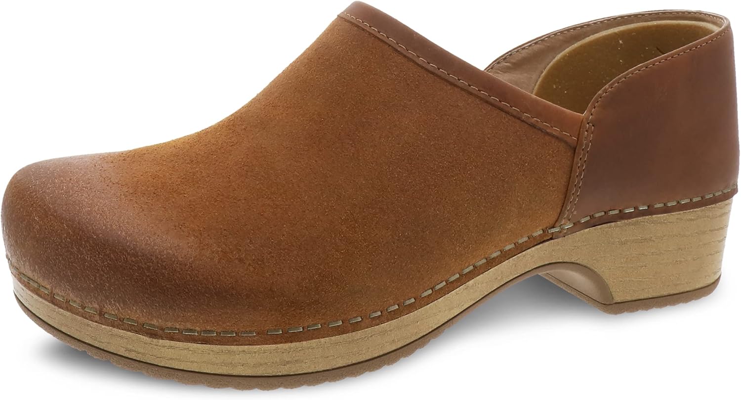 Dansko Women's Brenna Ankle Bootie — Genuine Leather boot