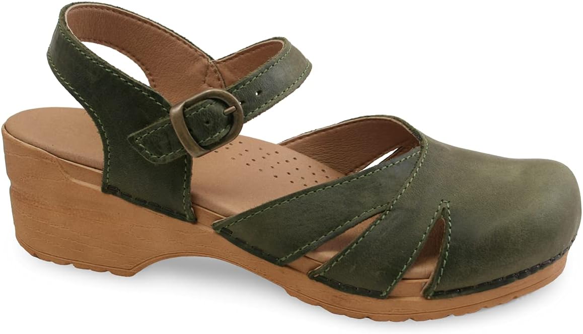 Sanita Margrethe — Genuine Leather clog