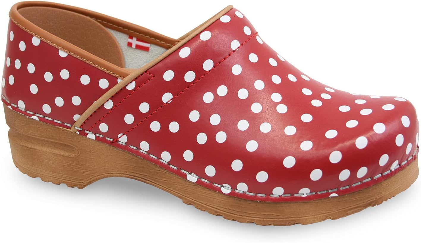 Sanita Roxbury PU-Coated Leather Clogs for Women view 6