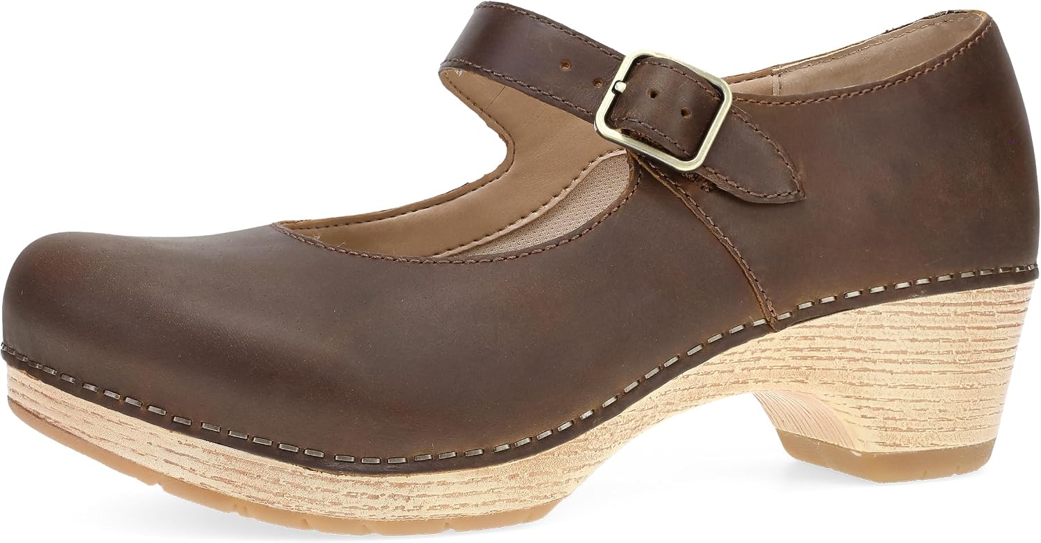 Dansko Women's Lilah Mary Jane Clog — Genuine Leather clog