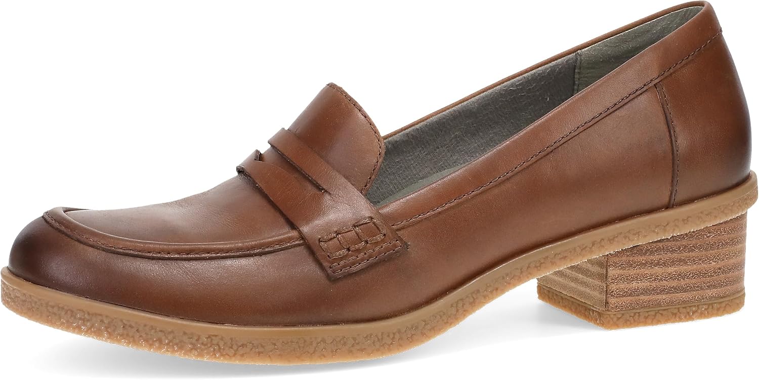 Dansko Women's Danica Heeled Loafer — Genuine Leather loafer