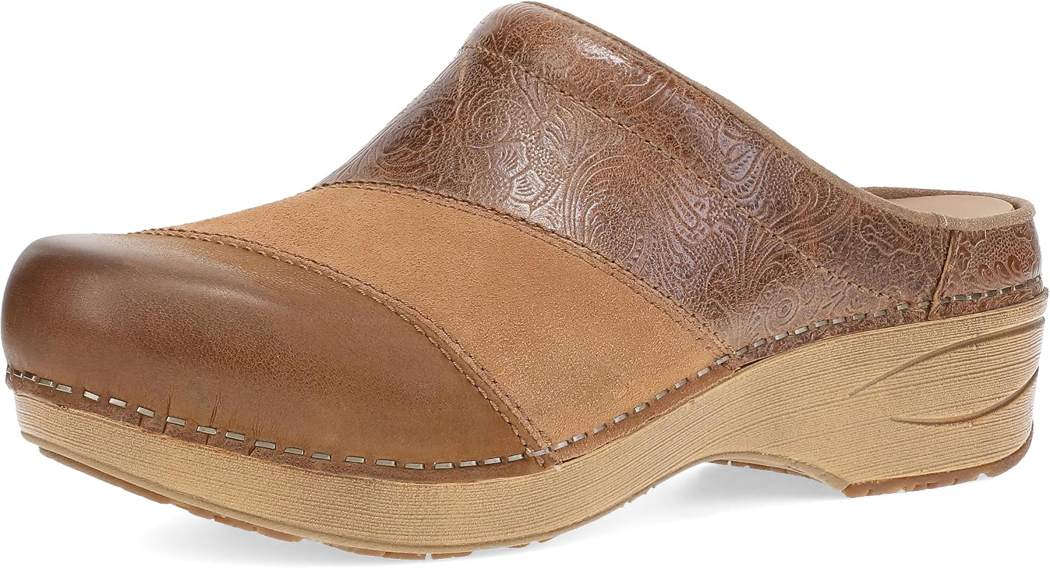 Dansko Women's Zinnia Clog Mule — Suede mule